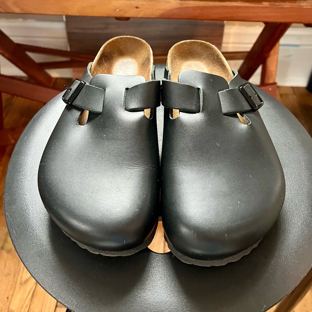 Birkenstock Boston Soft Footbed Clogs - Size 37